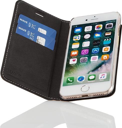 Immagine prodotto Wave BookCase suojakotelo, iPhone 7 / 8 / SE, ruusukulta (Apple iPhone SE (terza generazione), Apple iPhone 7, Apple iPhone 8)