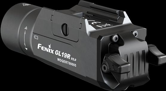 Actual product image Fenix GL19R V2.0, tactical LED pistol light, 1200 lumen (9.40 cm, 1200 lm)