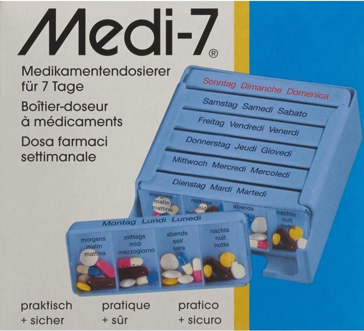 Produktbild Medi-7 Medikamentendosierer 7 Tage