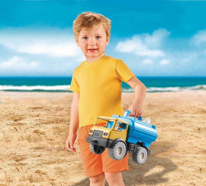 Produktbild Playmobil Wassertank-Laster (9144, Playmobil Sand)