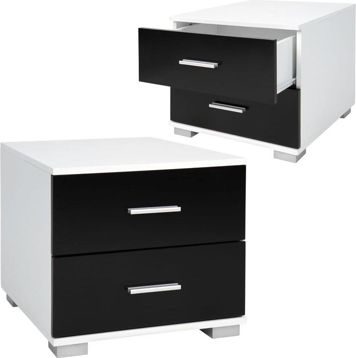 Actual product image Miadomodo Nachttisch 2er-Set (40 x 40 x 35 cm)