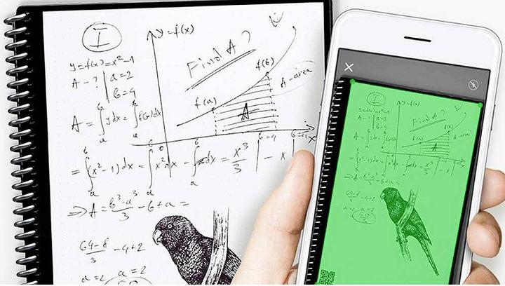 Produktbild Dreiklang-be smart Dreiklang wiederbeschreibbares Notizbuch Schreibblock mit Planer,DIN A5, Linien und Punktraster (A5, Kariert, Liniert)