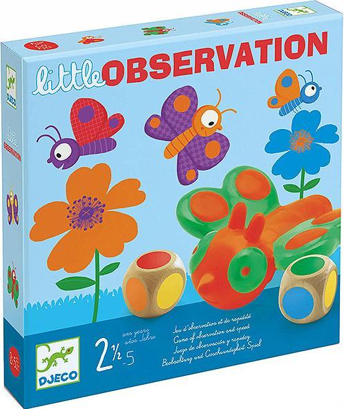 Immagine prodotto Djeco ISBN Little Oervation Gioco di colori da 2 anni 8551 (Tedesco, Italiano, Francese, Inglese)