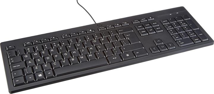 Produktbild HP 125 Tastatur USB (Eng. Int., Kabelgebunden)
