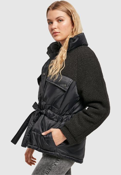 Actual product image Urban Classics Ladies Sherpa Mix Puffer Jacket (3XL)
