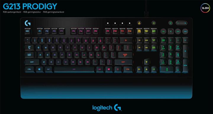 Actual product image Logitech G G213 Prodigy (CH, Cable)