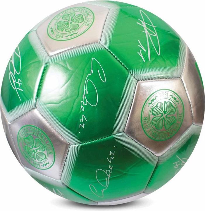 Actual product image Celtic FC Coybig Signature Metallic Football (5)
