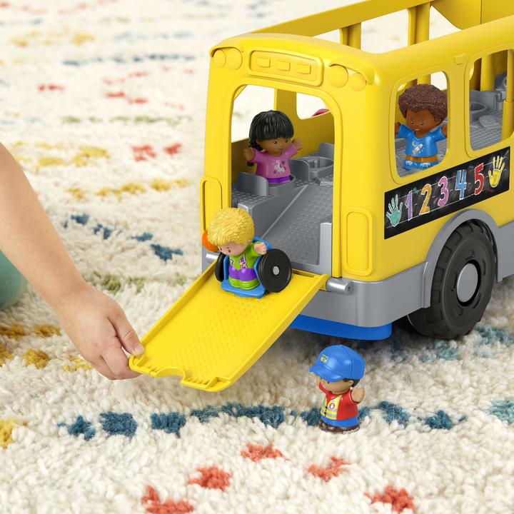 Actual product image Fisher-Price Little People Big Yellow School Bus