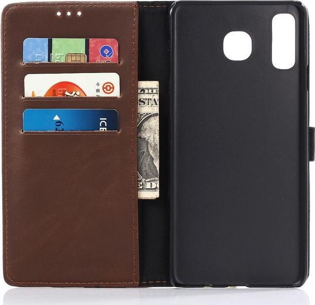 Produktbild MU Classic Crazy Horse IV Leder Bookcover Series (Samsung Galaxy A9)