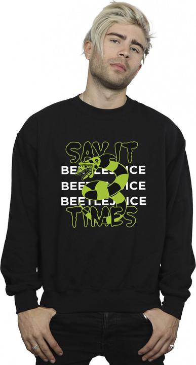 Produktbild Beetlejuice Say It 3 Times Sweatshirt (5XL)