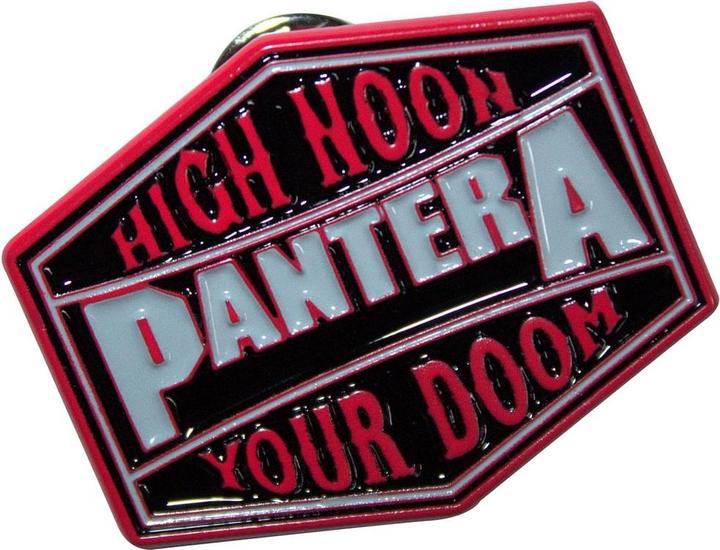 Actual product image Pantera High Noon Your Doom Pin Badge