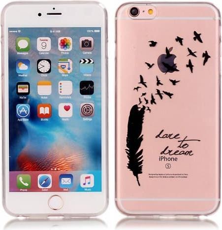 Image du produit Ueli Express iPhone 6s / 6 Super Slim Caoutchouc Cover TPU Feathers (Apple iPhone 6s, Apple iPhone 6)