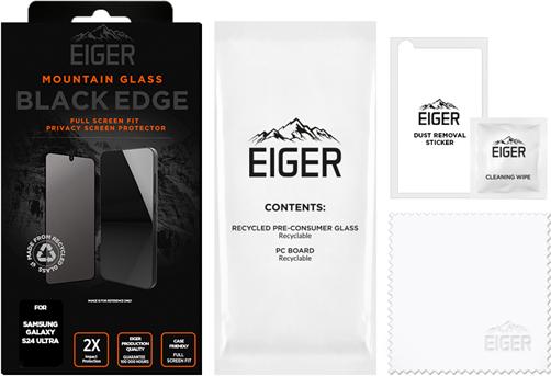 Immagine prodotto Eiger Mountain Glass Black Edge (1 Pezzo/i, Samsung Galaxy S24 Ultra)