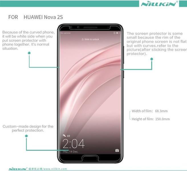 Actual product image Nillkin Super Clear Series (1 Piece, Nova 2S)