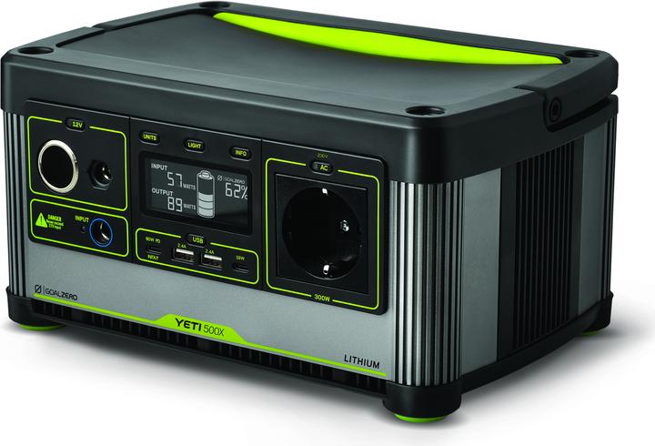 Image du produit Goal Zero Yeti 500X (505 Wh, 5.85 kg)