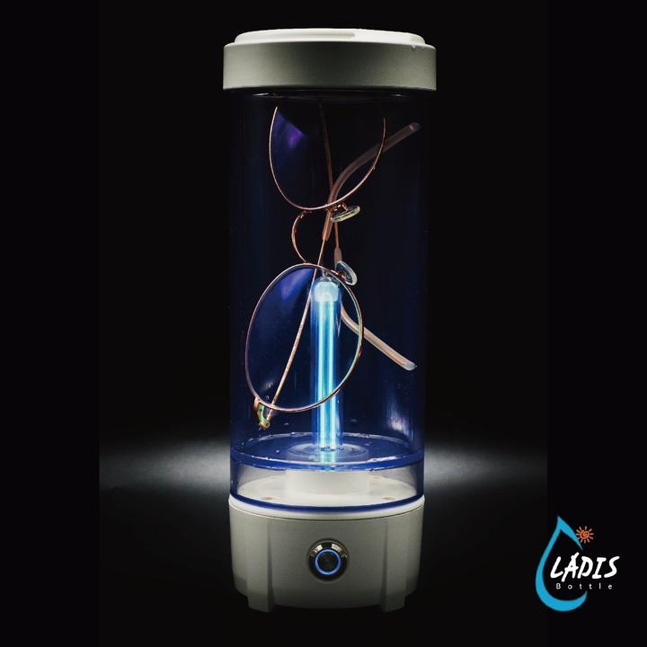Actual product image Ladis Bottle - portable UV steriliser