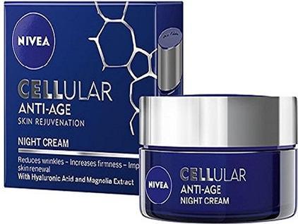 NIVEA Hyaluron Cellular Filler + Ujędrnienie przeciwzmarszczkowy krem na noc 50ml (50 ml, Nachtcreme)