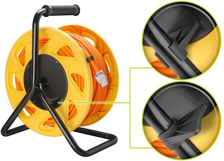 Immagine prodotto Goobay Tamburo mobile per cavi (S/FTP, CAT7a, 50 m)