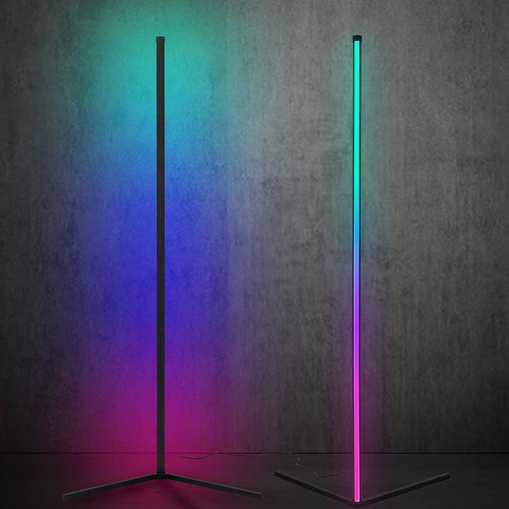 Produktbild Briloner RGB IC LED Stehleuchte, schwarz, 81xRGB-LED