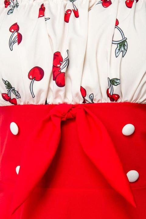 Produktbild Figl schulterfreies Swing-Kleid (M)