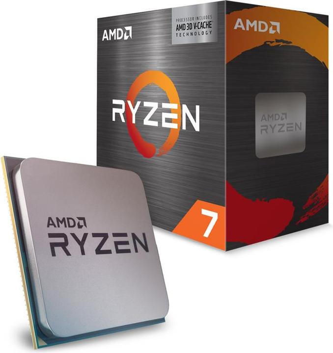 Produktbild AMD Ryzen 7 5800X3D (AM4, 3.40 GHz, 8 -Core)