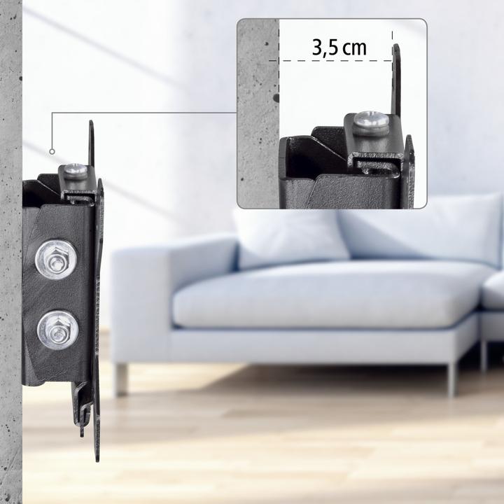 Image du produit Hama Support TV mural, inclinable, 66 cm (26") jusqu'à 30 kg (Mur, 26", 30 kg)