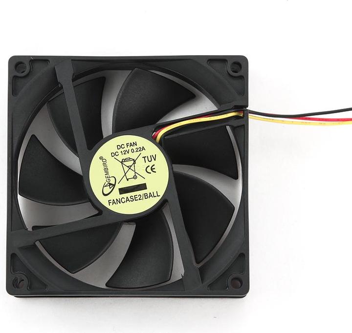 Image du produit Gembird FANCASE2/BALL Fan pour PC (90 mm, 1 x)