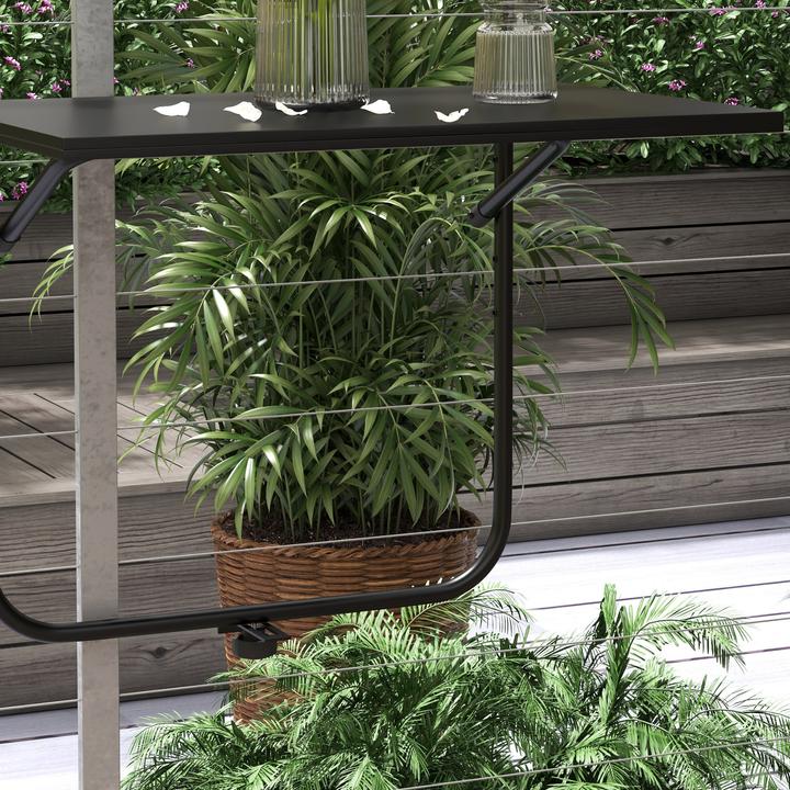 Produktbild Outsunny Balkon-Hängetisch (60 cm)