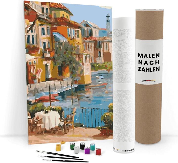 Produktbild ZenPainting Café am Gardasee - Malen nach Zahlen