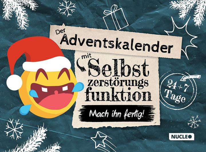 Actual product image Nucleo The Advent calendar with self-destruct function: finish it off