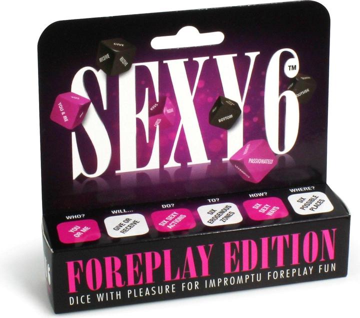Image du produit Creative Conceptions Sexy 6 Dice - Édition Foreplay (Jeux de dés, Anglais)