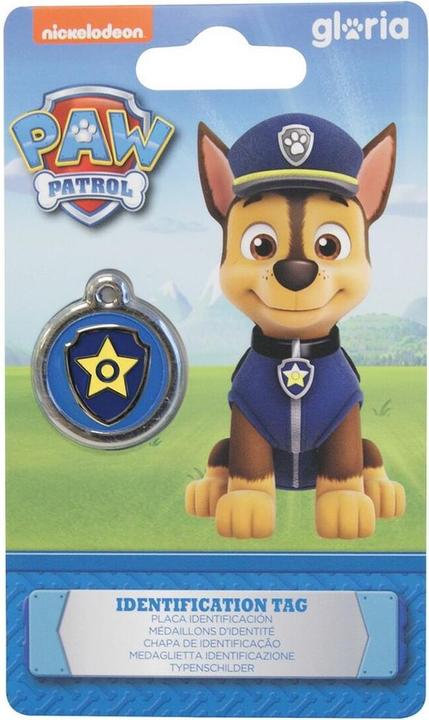 Image du produit Paw Patrol Etiquette d'identification pour collier The Chase 12 (M, Chien)