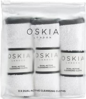 Immagine prodotto Oskia 3 panni detergenti Dual Active (Panni pulizia)