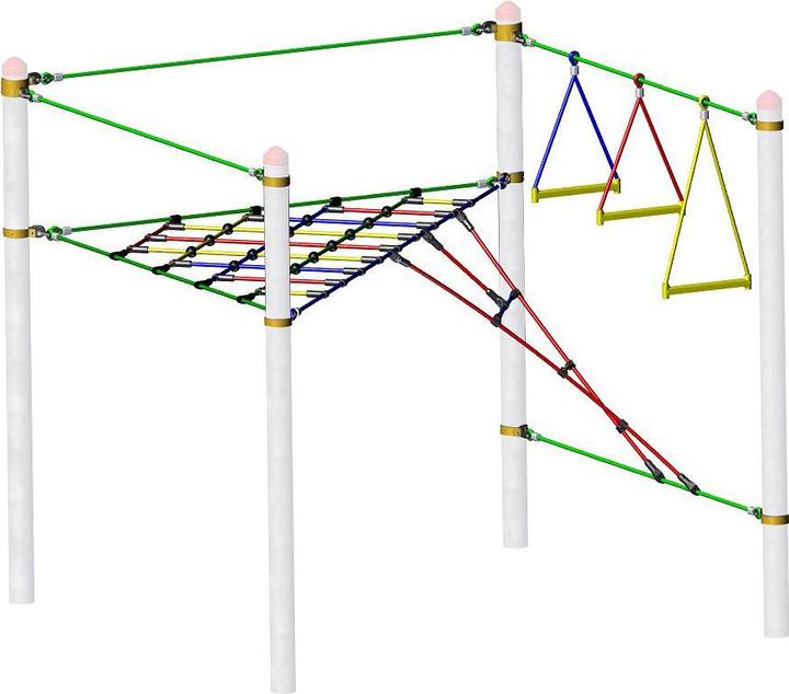 Actual product image Huck Seiltechnik Vario climbing park Viereck
