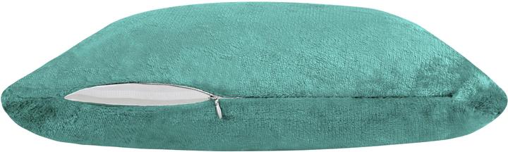 Image du produit Aspero 4 x Housses de coussin en flanelle 60x60cm bleu (60 x 60 cm)