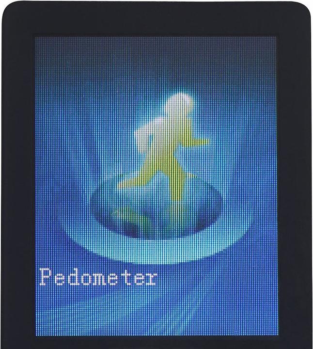 Actual product image Auvisio MP4 player with pedometer