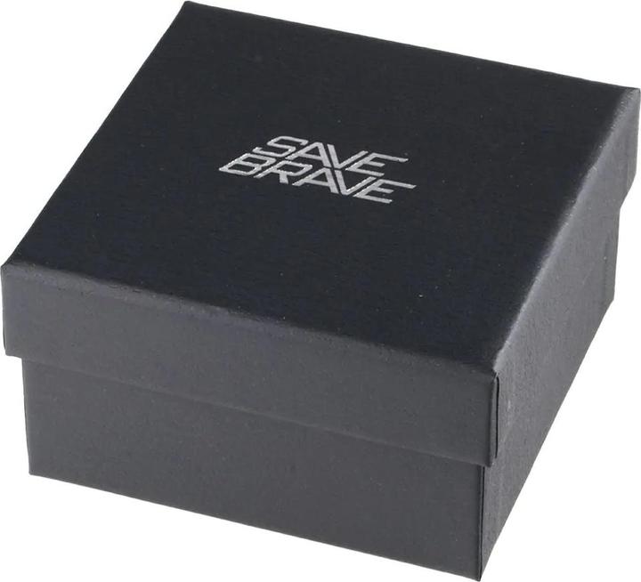Immagine prodotto Save Brave SBB-LOGAN-BK (21.50 cm, Pelle di vitello, Acciaio inossidabile)