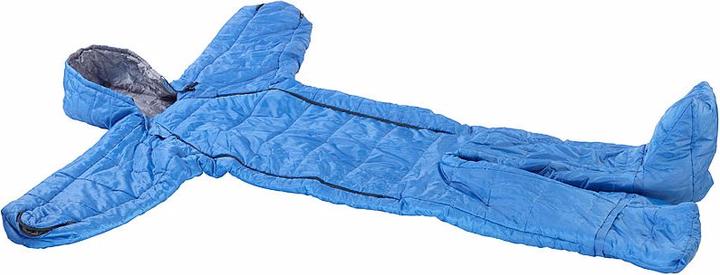 Immagine prodotto Semptec Sacco a pelo per adulti con braccia e gambe (180 cm)