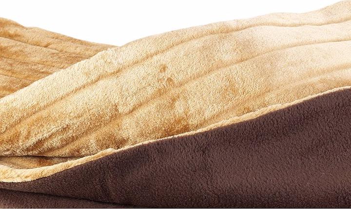 Actual product image Wilson Gabor Elegant woven fur blanket "Mink (150 x 210 cm)