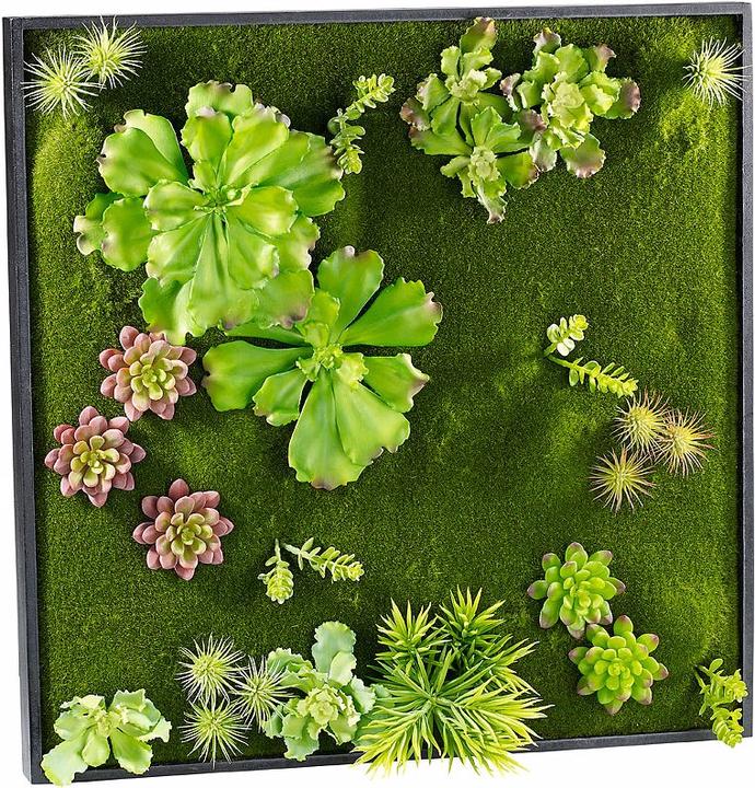 Actual product image Carlo Milano Vertical wall garden Ken with decorative vines