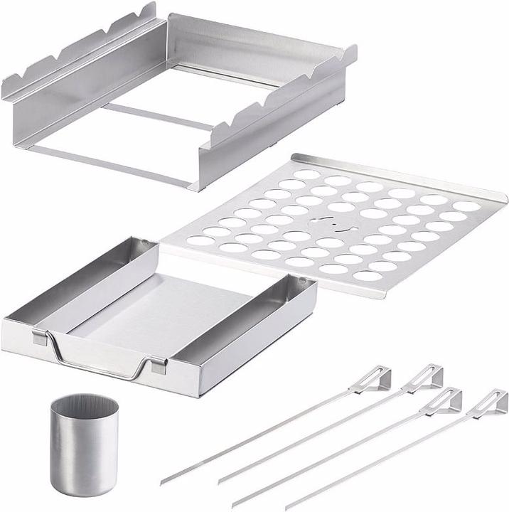 Produktbild Rosenstein & Söhne 5in1-Grill-Aufsatz aus Edelstahl