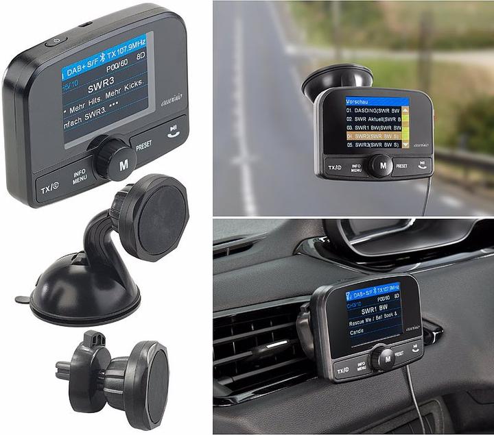 Produktbild Auvisio Kfz-DAB+/DAB-Empfänger