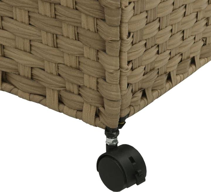 Image du produit VidaXL Panier à linge à roulettes 60x35x60,5 cm Rotin,Matériau
