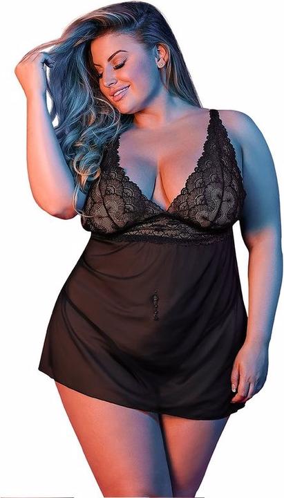 Produktbild Magic Silk Baby Doll w/ Fly Away Back & G-Set (S, M)