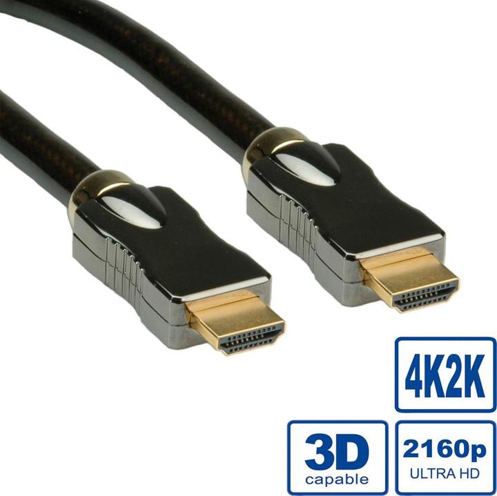 Produktbild Roline HDMI (Typ A) — HDMI (Typ A) (15 m, HDMI)