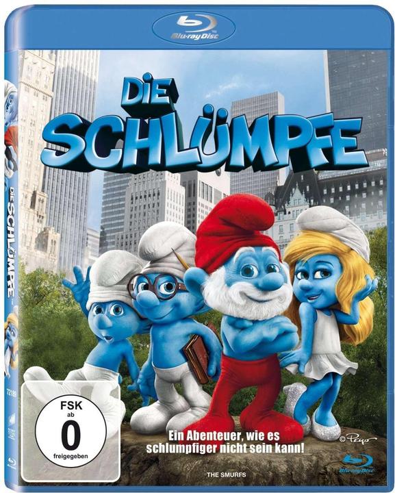 Actual product image The Smurfs (Blu-ray, 2011, Swedish, English, German, Danish, Finnish, Norwegian)