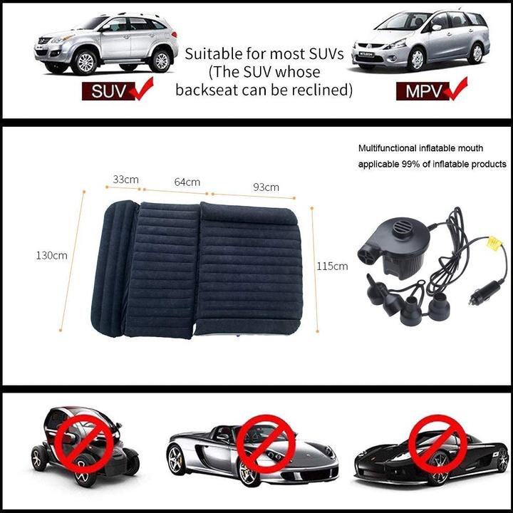 Image du produit Sinbide Matelas gonflable pour voiture