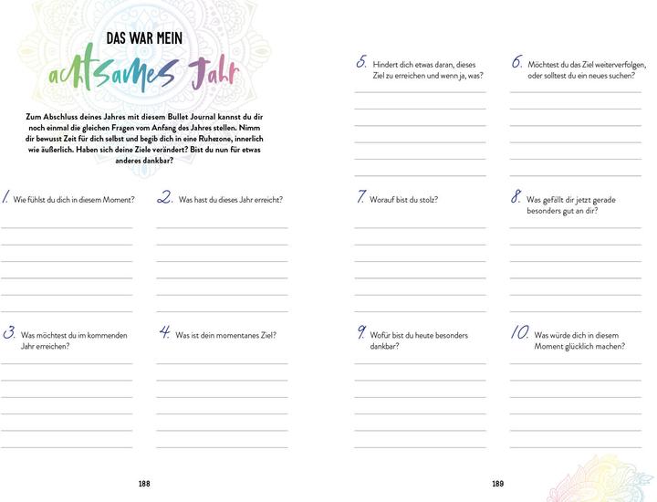 Actual product image Notebook Bullet Journal Mandala 21.6 x 15.3 cm (21.6 x 15.3 cm, Plain, Hardcover)