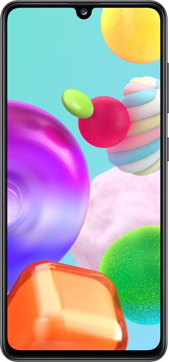 Produktbild Samsung Galaxy A41 (64 GB, Black, 6.10", Dual SIM + SD, 48 Mpx, 4G)