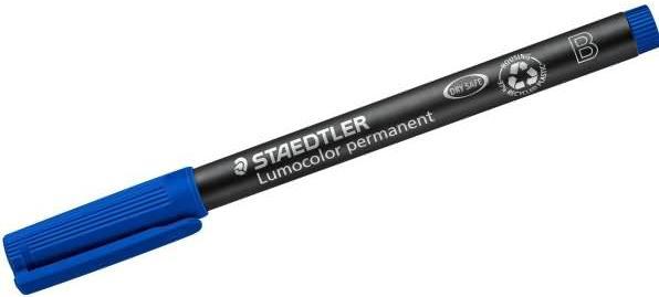 Produktbild Staedtler Lumocolor permanent (Blau, 2.50 mm, 1 x)